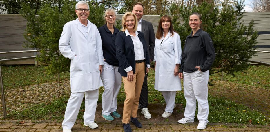 Gruppenbild der Klinikleitung der MEDICLIN Seidel-Klinik