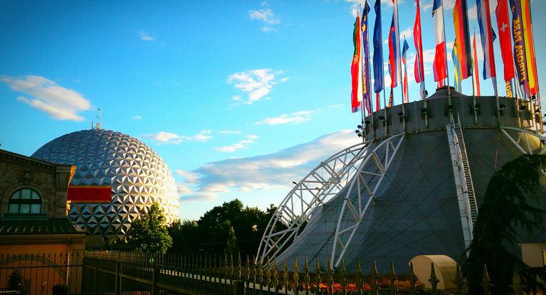 Achterbahn im Eurpapark in Rust