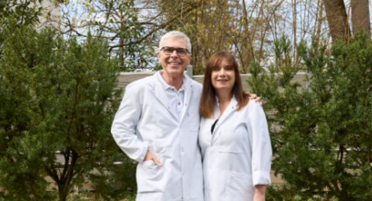 Chefärzte Dr. Tomandl und Hr. Leipold-Weißenfels